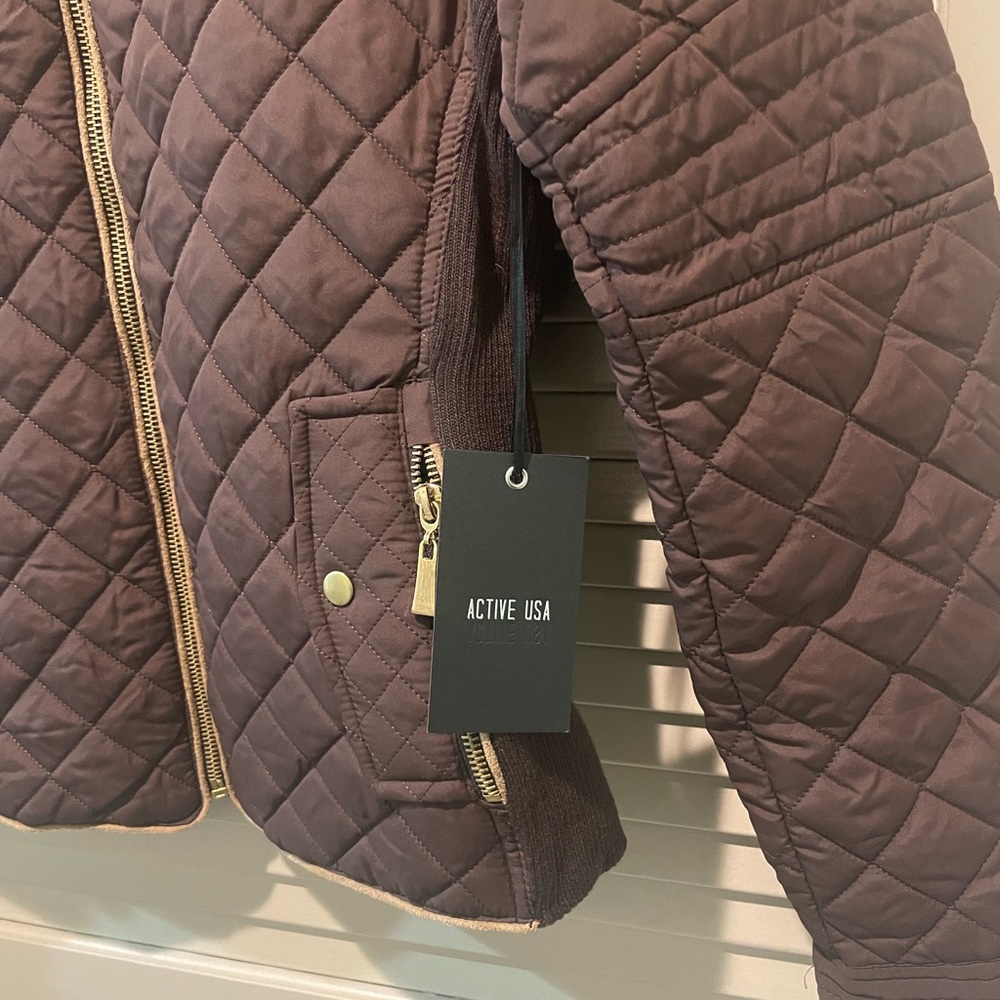 🤎🤎 Quilted Jacket - Picture 2 of 5